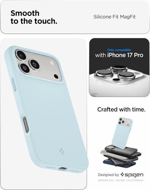 Spigen iPhone 17 PRO Case Silicone Fit MAGFIT